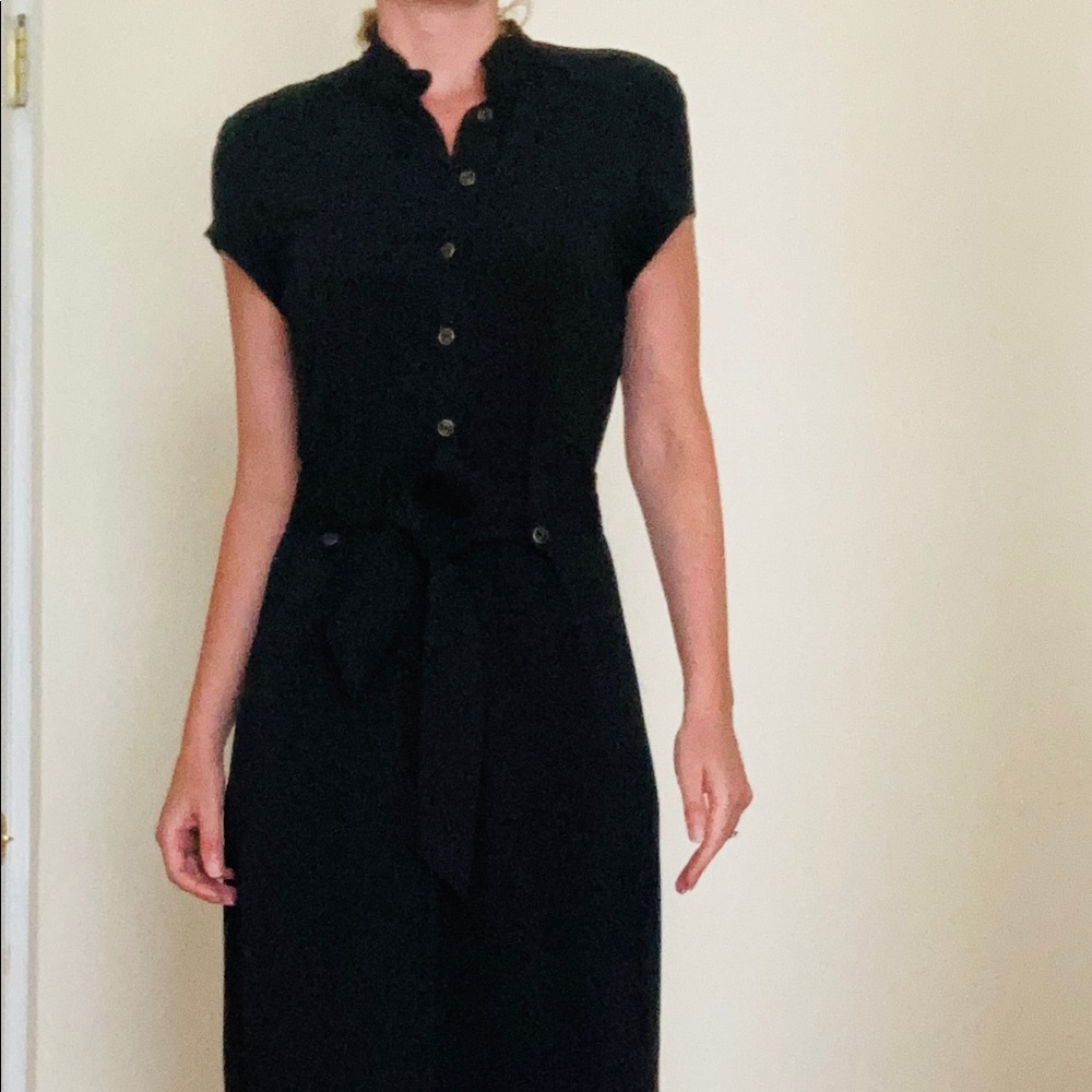 Black Wrap Dress